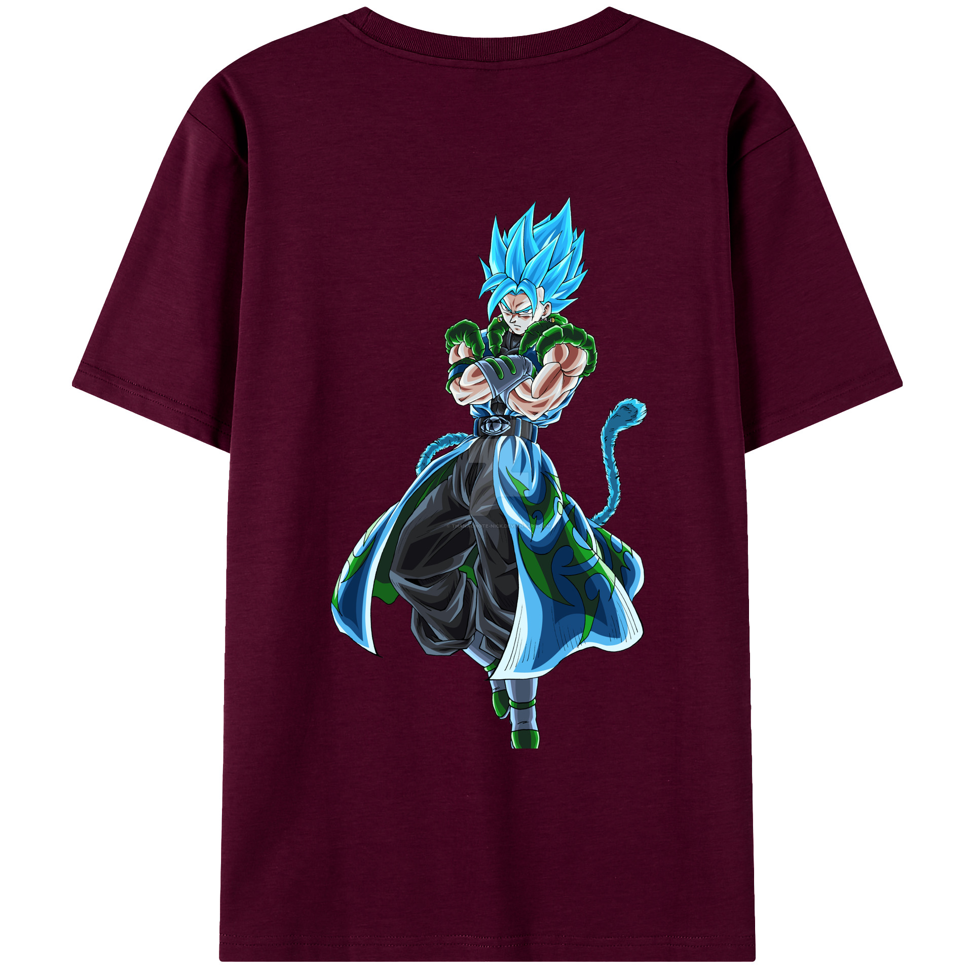 （画像用） ドラゴンボール ベジット DRAGON BALL Vegetto レディース半袖Tシャツ(バックプリント)
